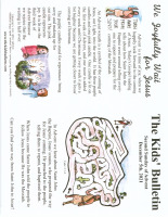 Children's Bulletin December 5, 2021