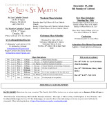 Bulletin 12 19 2021 (4th Sunday of Advent)