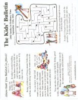 Children's bulletin September 12, 2021